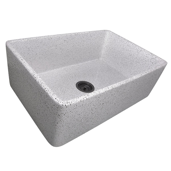 Nantucket Sinks 30-Inch Farmhouse Fireclay Sink with Pietra Sarda Finish FCFS3020S-PietraSarda - main